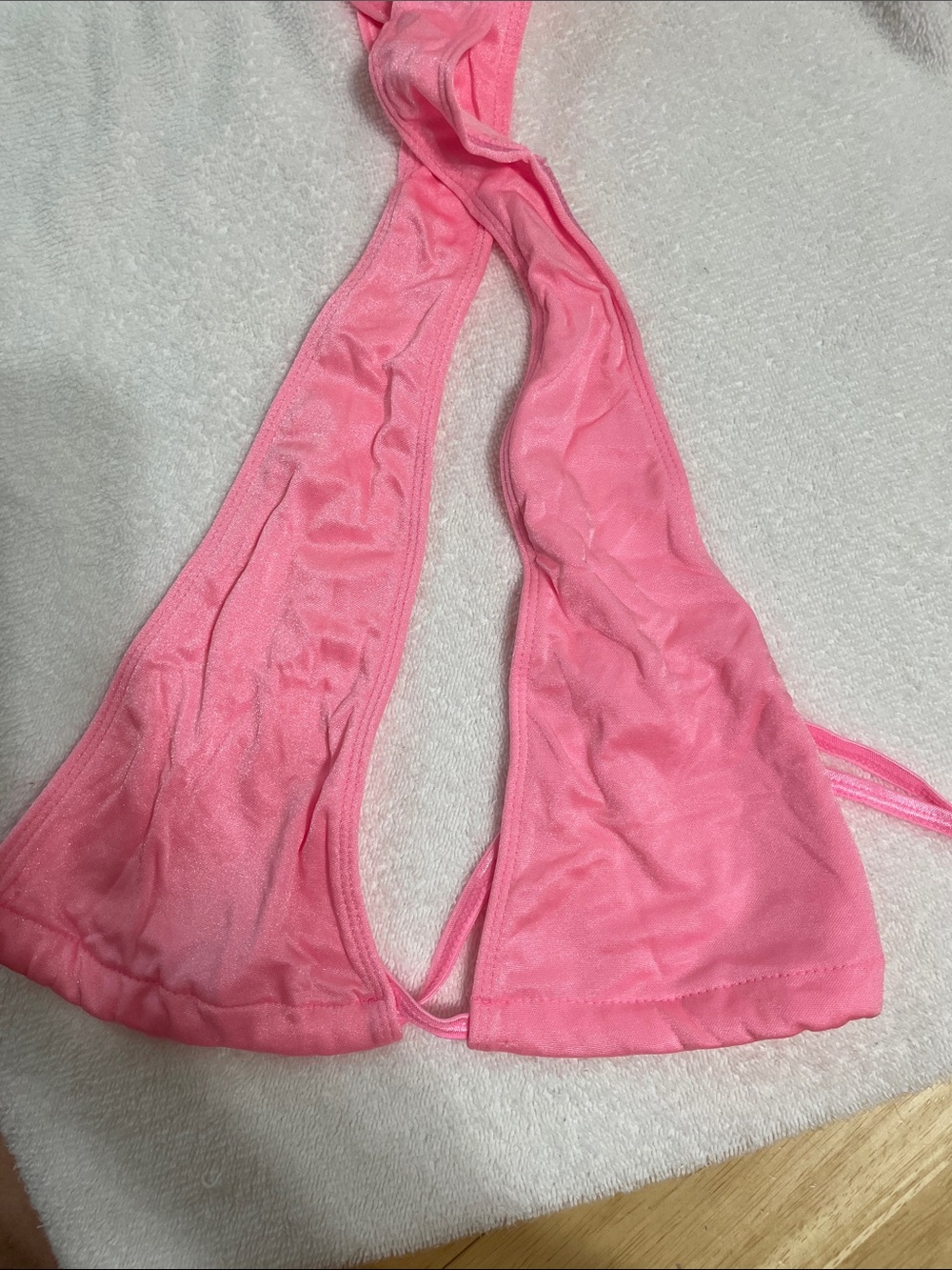 Leg Avenue Pink Triangle Bandeau Top